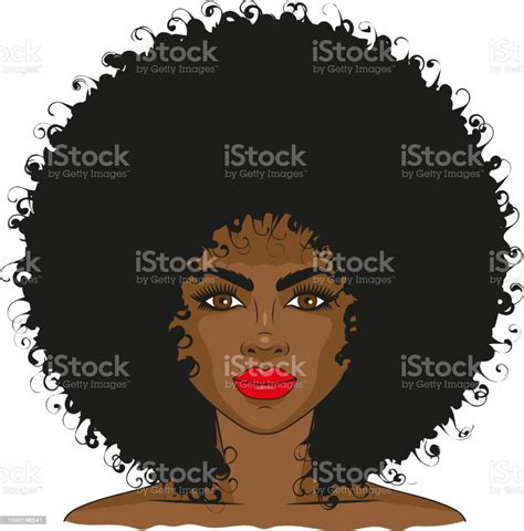 Afro Girl Stock Illustration Download Image Now Fashion Model Sensuality Adult Istock