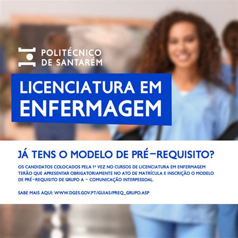 Licenciatura Em Enfermagem Na Escola Superior De Sa De Do Polit Cnico