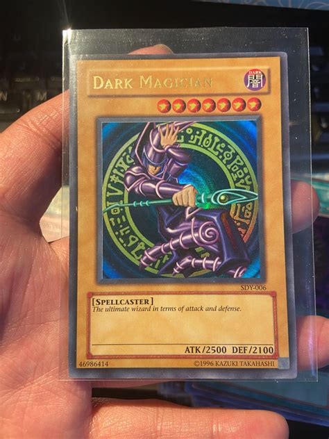 Sdy Dark Magician Ultra Rare Unlimited Ed Yugioh Tcg Lp Values Mavin