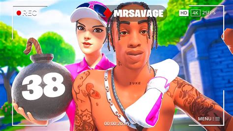 Nyhrox X Mrsavage In Og Fortnite Youtube