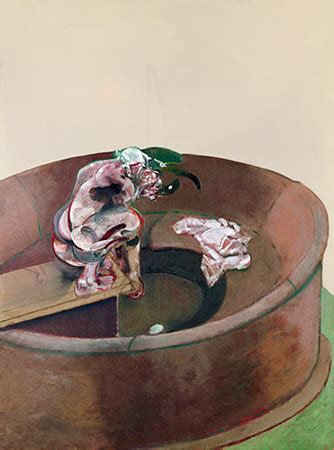 Portrait Of George Dyer Crouching Francis Bacon