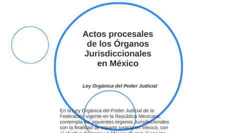 Actos Procesales De Los Rganos Jurisdiccionales En M Xico By Rocio