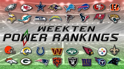 A New Number One Team Nfl Week 10 Power Rankings Youtube