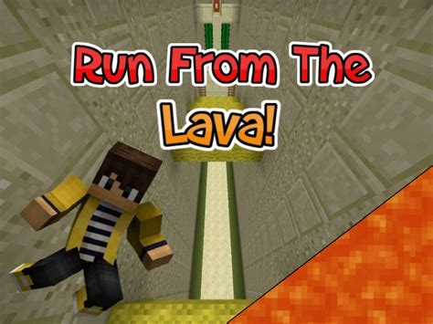 Super Lava Run Parkour Map Minecraft Map