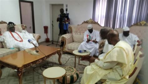 Oba Of Lagos Declares Support For Sanwo Olu As Lp Guber Candidate Pays Him Courtesy Visit