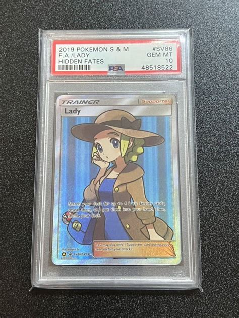 Yahooオークション 鑑定済 Psa10 Lady ポケカ ポケモンカード Pokem