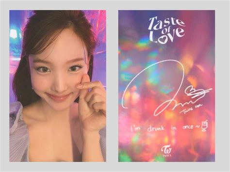 Nayeon Taste Of Love Albüm Ajandalar Ünlüler