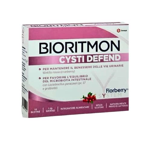 Dompè Bioritmon Cysti Defend Florberry Per il Benessere delle Vie