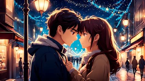 romantic couple wallpaper anime
