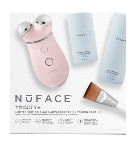 Nuface Trinity Smart Advanced Facial Toning Routine Set Harrods Us