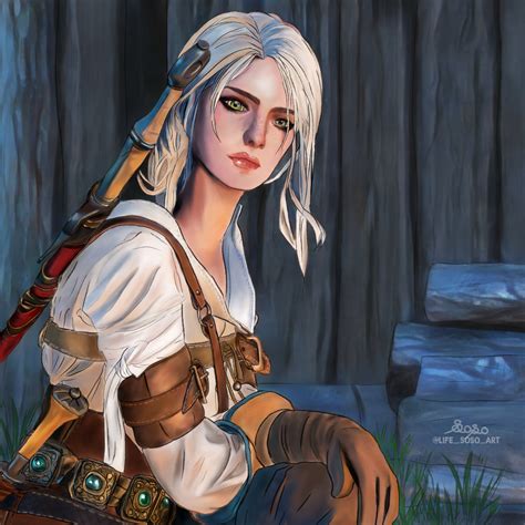 Ciri - Witcher 3 by lifesosoart on DeviantArt