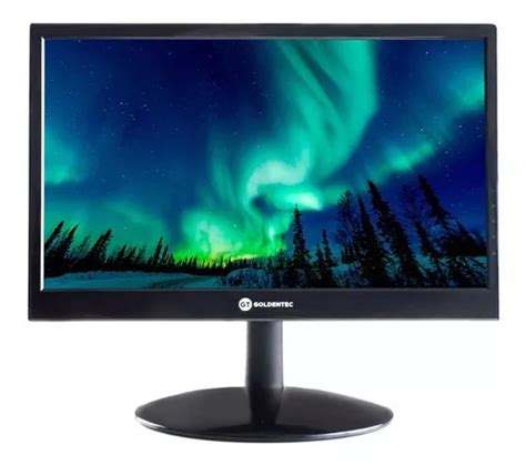 Monitor Led Panor Mico De Pulgadas Con Hdmi Y Vga Goldentec