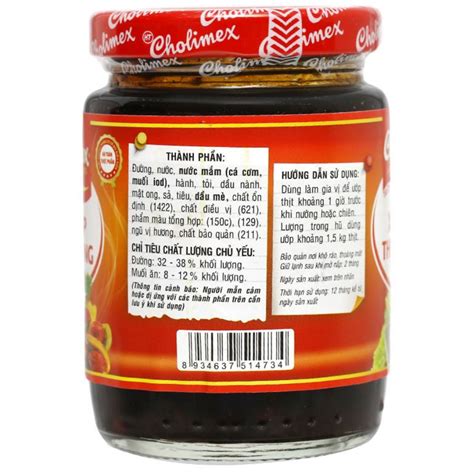 Cholimex Barbecue Sauce 200g X 32 Jars Vietnam FMCG GOODS Wholesaler