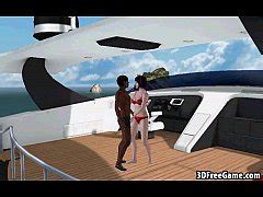 Foxy D Brunette Sucking A Black Cock On A Boat Xxx Mobile Porno Videos Movies IPornTV Net