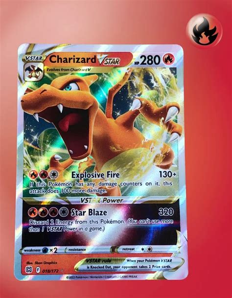 Charizard Vstar 018 172 Brilliant Stars TCG Coleccionistas