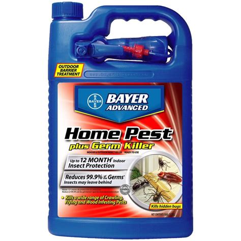 Bayer Advanced 1 Gal Ready To Use Home Pest Plus Germ Killer 700480 The Home Depot