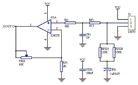 Rangkaian Sensor Pengukur Suhu Sederhana Dengan Lm