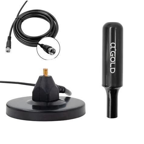 Qual A Melhor Antena Interna Amplificada Para Tv Digital - Antena Interna para Tv Amplificada Digital Hdtv - a Gold | MadeiraMadeira