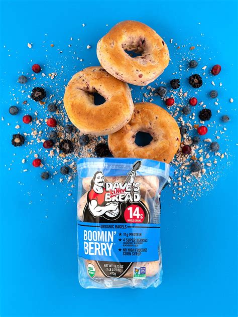 Boomin Berry Bagels Dave S Killer Bread