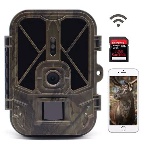 SuntekCam Trail Camera WiFi Camera Wildlife Cameras With Bluetooth 36MP