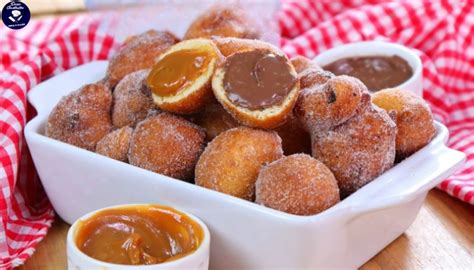 Receita De Bolinho De Chuva Recheado Dicas Constantes