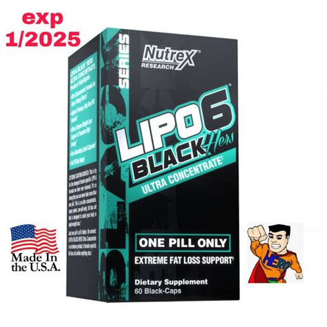 Jual Nutrex Lipo6 Lipo 6 Lipo 6 Black Hers Ultra Concentrate 60 Caps