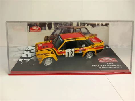 Fiat Abarth Rallye Monte Carlo Ixo Altaya En Bon