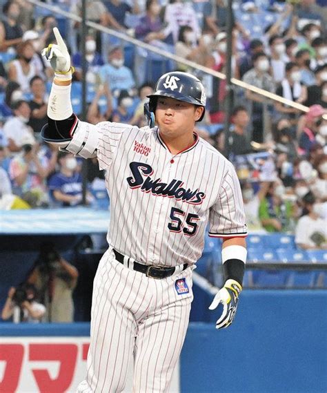 ヤクルト村上プロ野球史上初の5打席連続本塁打 中日・柳から39号2ラン「村神様」止まらず：中日スポーツ・東京中日スポーツ