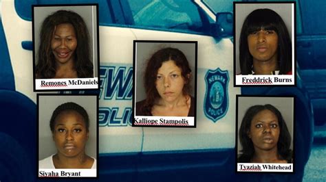 Over Three Dozen Arrested In Newark Prostitution Crack Down Police Say