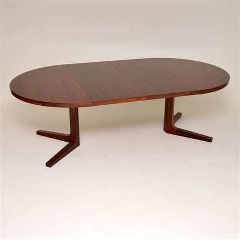 S Danish Rosewood Extending Dining Table By Dyrlund