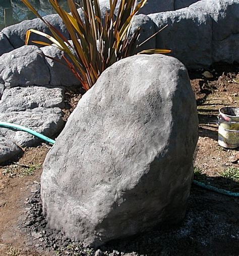 Fake Boulders- how to make rocks