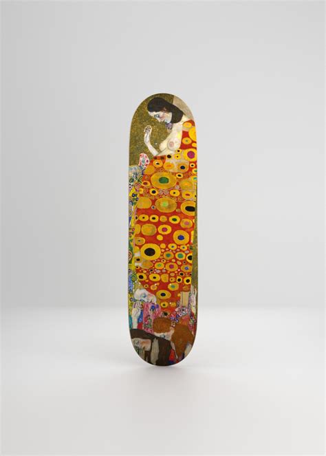 Gustav Klimt Hope Skateboard By Boom Art Design Artsper