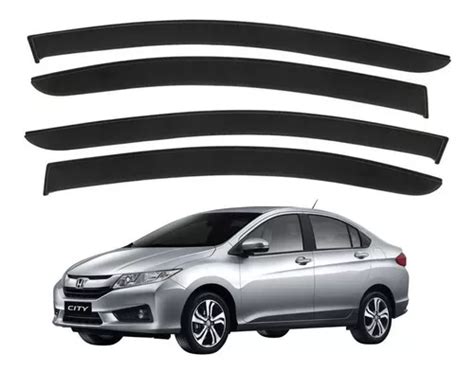 Calha De Chuva Defletor Honda City 2015 2021 Fumê Parcelamento sem