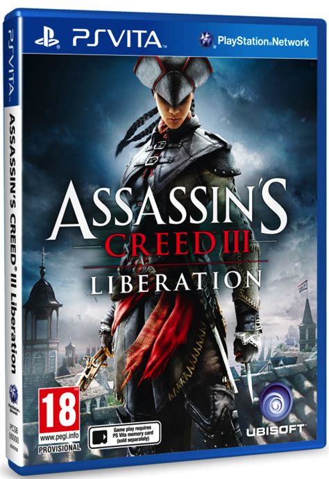 Official Assassins Creed 3 Liberation Box Art Revealed ~ Ps Vita Hub