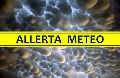 Allerta Meteo Avviso Di Fenomeni Intensi DellAeronautica Militare