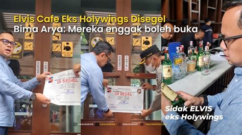 Elvis Cafe Eks Holywings Disegel Bima Arya Mereka Tidak Boleh Buka