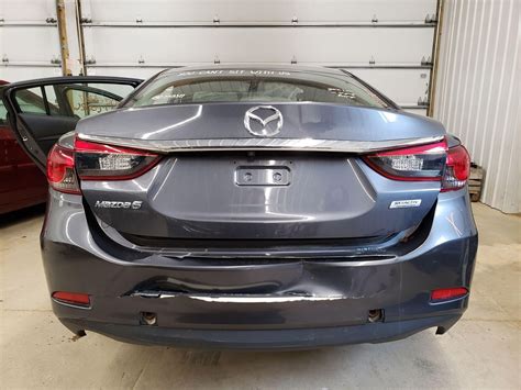 14 17 Mazda 6 Sport Rear Trunk Decklid Lift Gate W Camera Meteor Gray Paint 42a Ebay