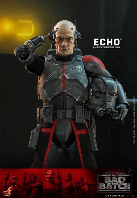 Echo Star Wars The Bad Batch Hot Toys TMS Scale Figure