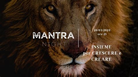 Mantra Ho Oponopono Insieme Per Crescere E Creare Mantra Night