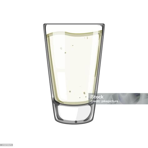 Calcium Milk Cup Cartoon Vector Illustration Stock Illustration ...