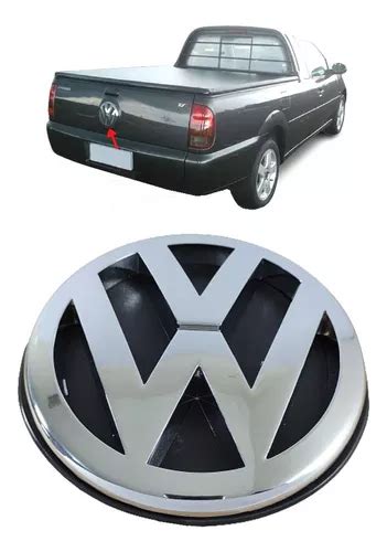 Emblema Vw Tampa Traseira Saveiro Bola Original Vw