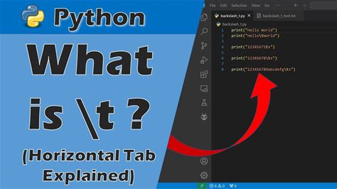 What Is T Backslash T Tab Escape Sequence Character Explained Youtube