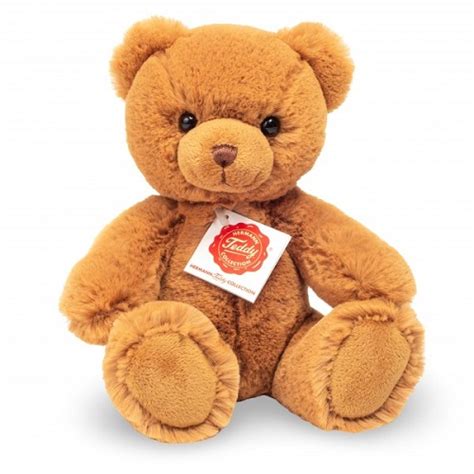 Urso De Peluche Teddy Castanho Ursinho A Galope