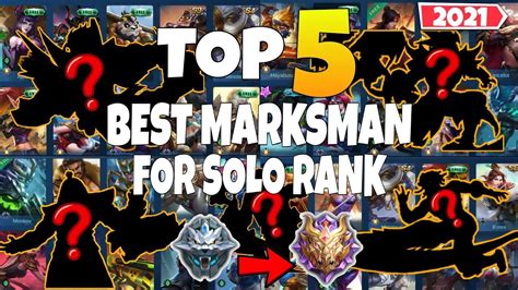 Top Best Heroes For Solo Rank Marksman Mobile Legends Season