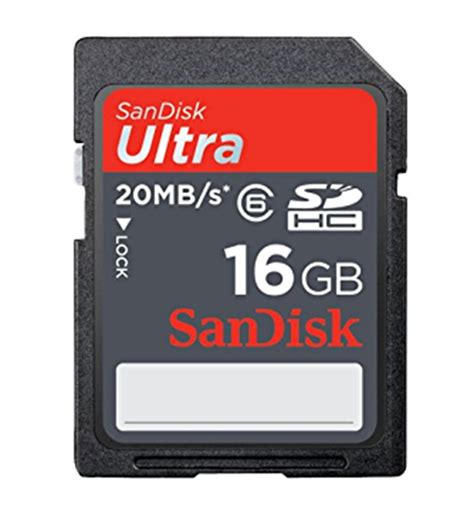 Sandisk Sdsdu 016g A46 Ultra 16gb Class 10 Sdhc Memory Card