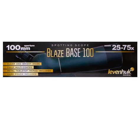 Зрительная труба Levenhuk Blaze BASE 100 - купить по выгодной цене ...