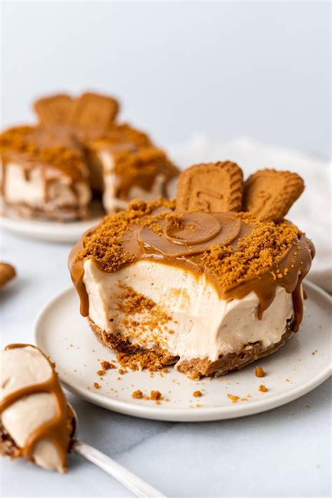 No Bake Mini Biscoff Cheesecakes For Two Dairy Free The Banana Diaries