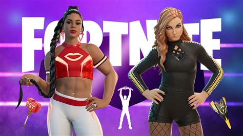 Becky Lynch Et Bianca Belair Maintenant Disponibles Dans Fortnite