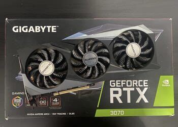 Comprar Gigabyte GeForce RTX 3070 8 GB 1500 1815 Mhz PCIe X16 GPU ENEBA