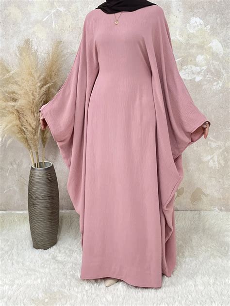 Schmetterlings Fledermaus Abaya Ohne Hijab Dubai Luxuri Ses T